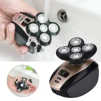 4D Wet and Dry Rechargeable Electric Shaver photo 5