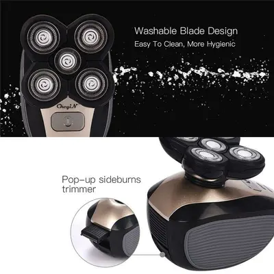 4D Wet and Dry Rechargeable Electric Shaver photo 4