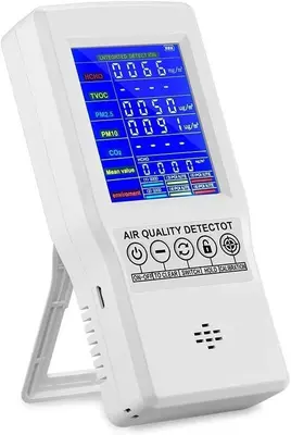 Handheld Air Quality Tester: CO2, HCHO, TVOC, PM2.5, PM10 photo 3