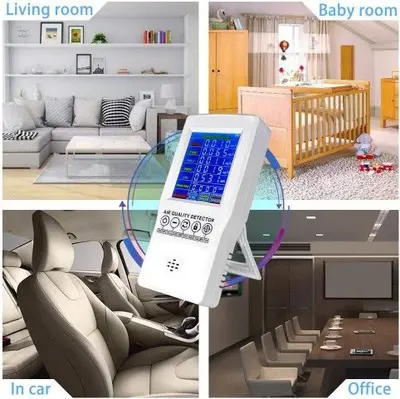 Handheld Air Quality Tester: CO2, HCHO, TVOC, PM2.5, PM10 photo 6