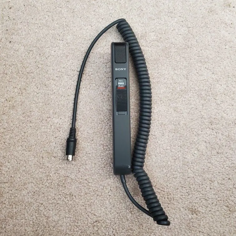 Sony HU-25 Handheld Microphone Control Unit for M-2000 Transcriber
