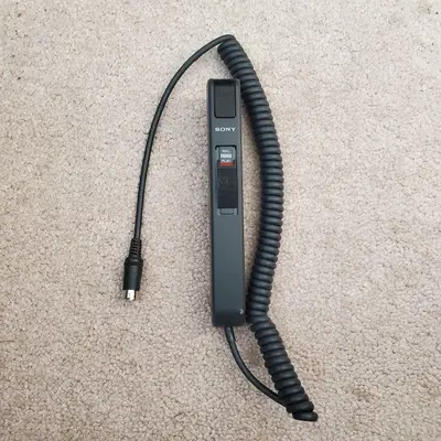 Sony HU-25 Handheld Microphone Control Unit for M-2000 Transcriber