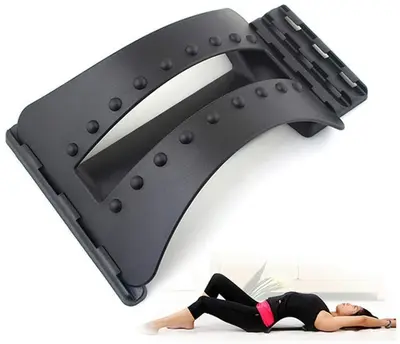 Back Massage Stretcher with Lumbar Support