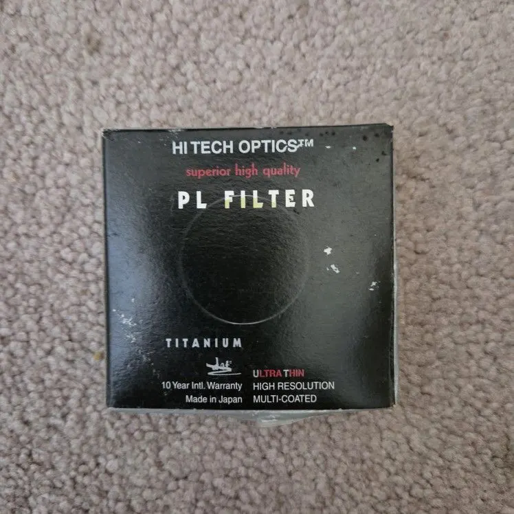 Hi Tech Optics 28mm Ultra-Thin Polarizing Filter, Multi-Coated, Made in Japan