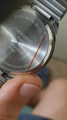 Metal Bezel Watch IF281 with Japan Movement, 100 ft Water Resistant photo 3