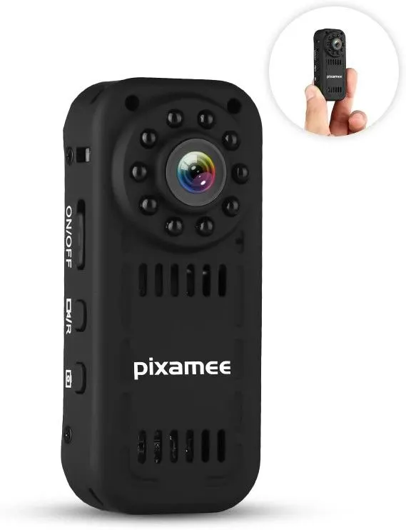Mini Wireless WiFi Camera, Full 1080P with Infrared Night Vision