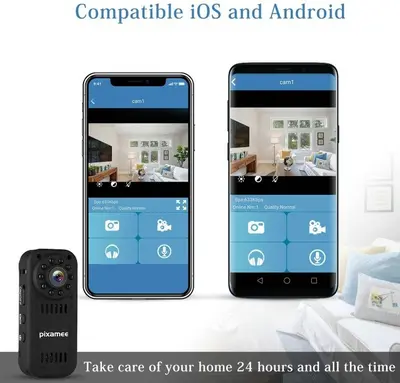 Mini Wireless WiFi Camera, Full 1080P with Infrared Night Vision photo 5