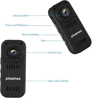 Mini Wireless WiFi Camera, Full 1080P with Infrared Night Vision photo 3