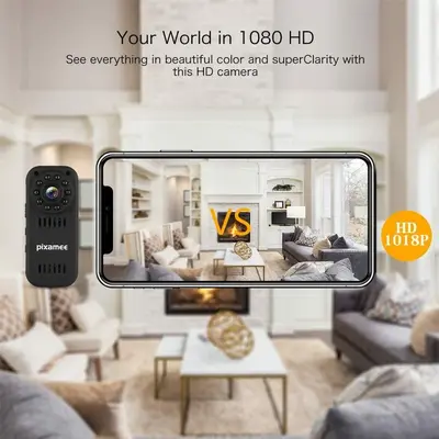 Mini Wireless WiFi Camera, Full 1080P with Infrared Night Vision photo 7