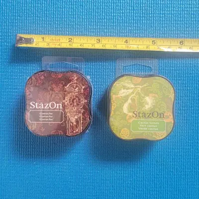 Tsukineko StazOn Midi Ink Pads, Set of 2