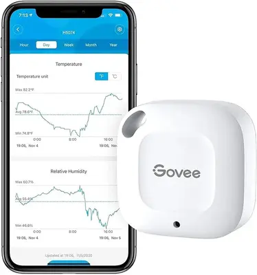 Govee H5074 Bluetooth Mini Thermometer and Hygrometer photo 2