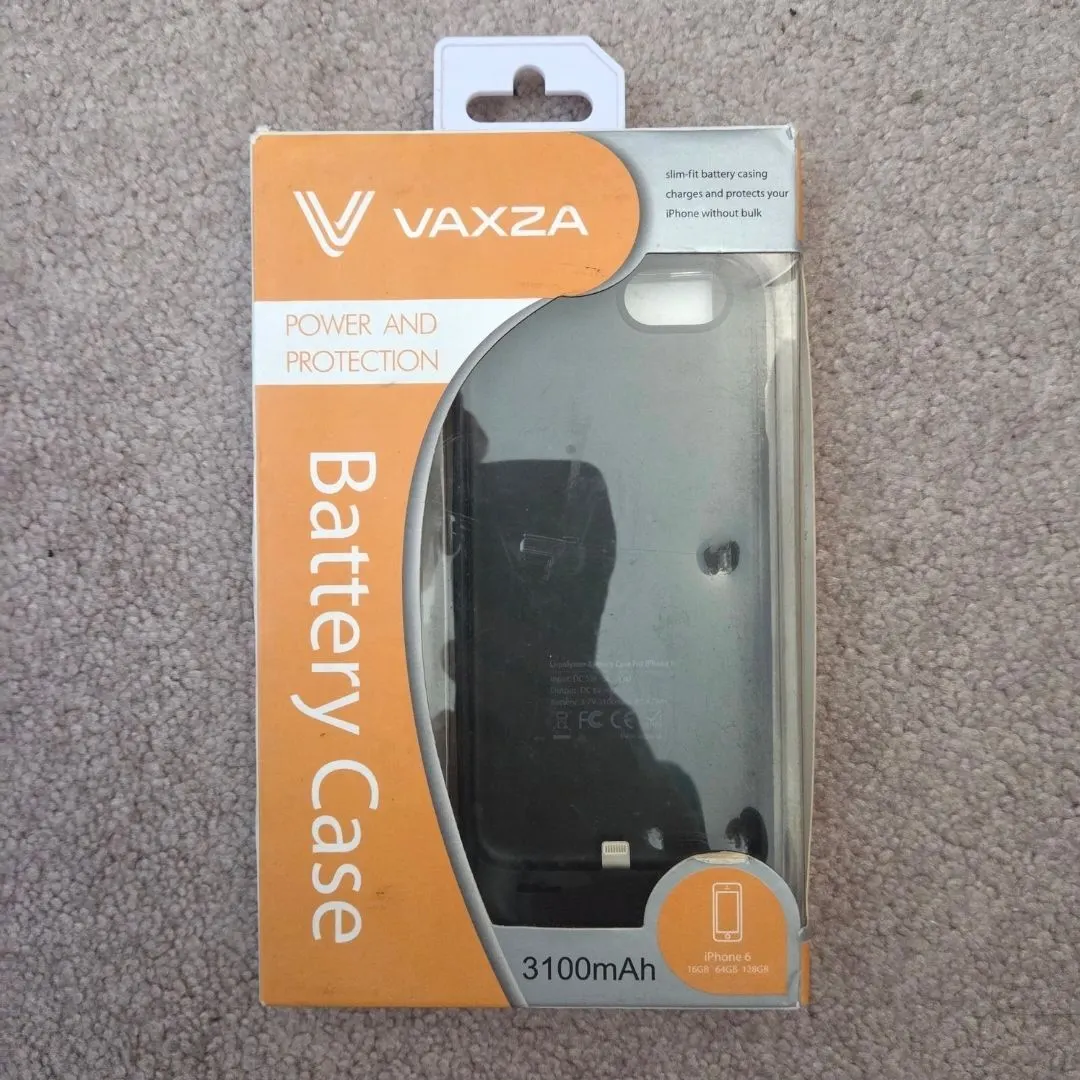 Vaxza iPhone 6 Battery Case, 3100 mAh Power Bank