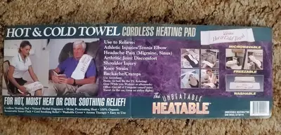 Cordless Hot and Cold Towel Heating Pad