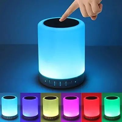 Night Light Bluetooth Speaker with Touch Control photo 5