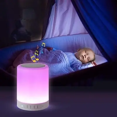 Night Light Bluetooth Speaker with Touch Control photo 10