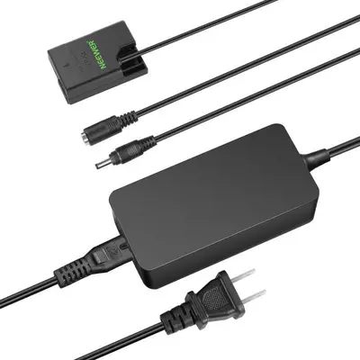 Neewer NT-EL14 Dummy Battery AC Adapter for Nikon EN-EL14 Cameras