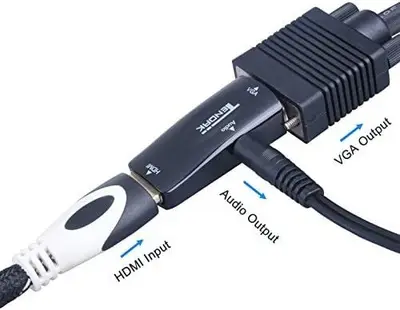 Tendak HDMI to VGA Converter, Active 1080P, Gold-Plated photo 5