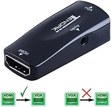Tendak HDMI to VGA Converter, Active 1080P, Gold-Plated photo 3