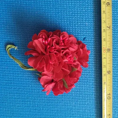 Fabric Flowers in 9 Colors photo 4