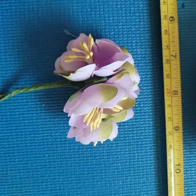Fabric Flowers in 9 Colors photo 2