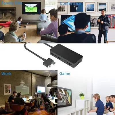 Surface Pro 4/5/6 Docking Station Hub with HDMI, VGA, DP photo 10