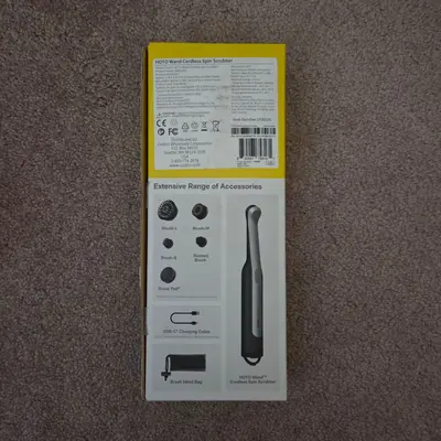 Hoto Cordless Electric Spin Scrubber Wand, 10 in, IPX7 Waterproof photo 2