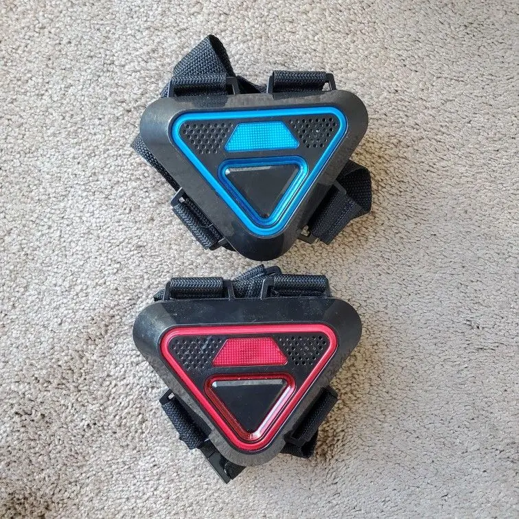2 LED Target Chest Plates for Sharper Image Two-Player Laser Tag