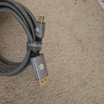 Silkland Mini DisplayPort to DisplayPort Cable, 2 m, 8K@60Hz photo 2