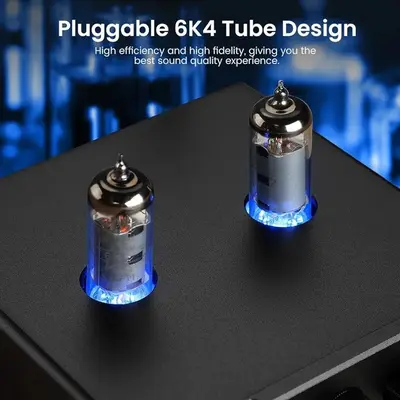 AIYIMA T2 6K4 Tube Preamplifier with Bluetooth 5.0 and Tone Control photo 8
