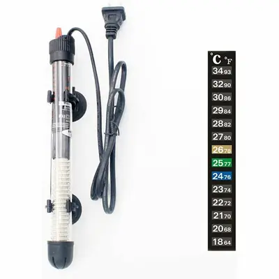 50W Submersible Aquarium Heater for 10-20 Gallon Tanks, 8 in photo 2