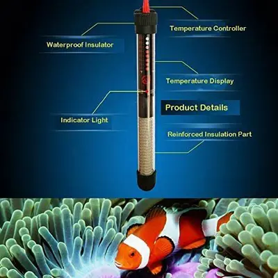 50W Submersible Aquarium Heater for 10-20 Gallon Tanks, 8 in photo 4