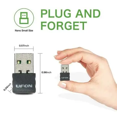 UFON 300Mbps WiFi Dongle, Plug and Play photo 4