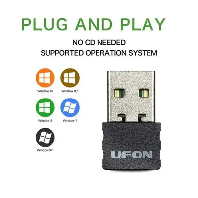 UFON 300Mbps WiFi Dongle, Plug and Play photo 3