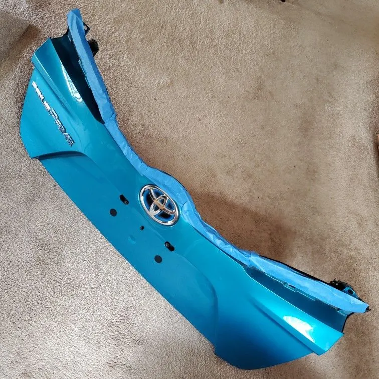 Toyota Prius Prime Blue Tailgate Liftgate Trunk Lid Cover
