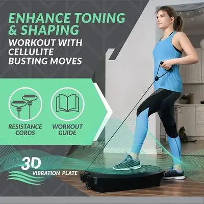 Bluefin Fitness Dual-Motor 3D Vibration Platform photo 7