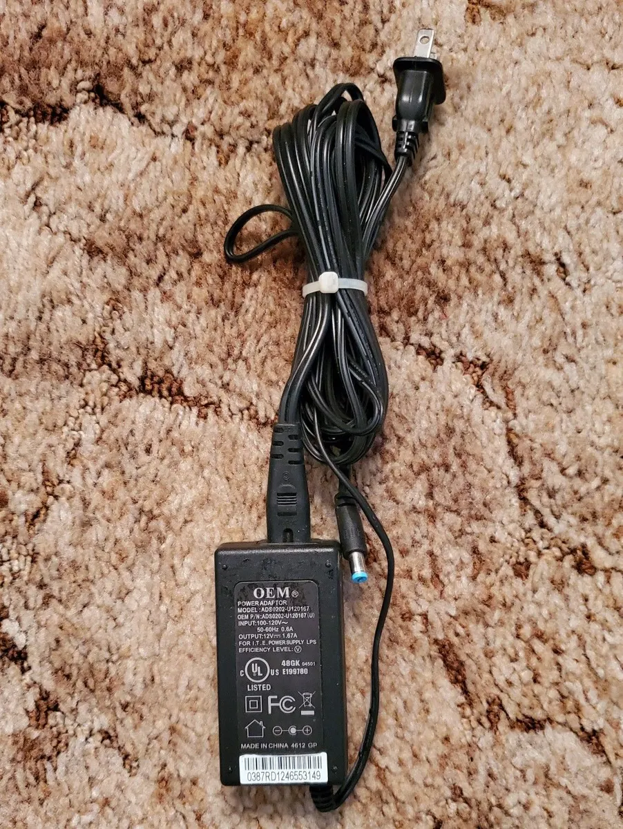 AT&T U-verse Wireless Receiver AC Adapter ADS0202-U120167