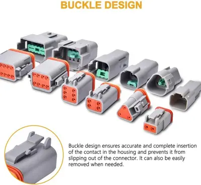 96-Piece Waterproof Electrical Wire Connector Plug Set, 8 Kits photo 5