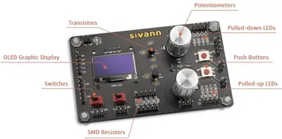 Testmate Handy Modular Testboard with LEDs, Switches, Potentiometers photo 3