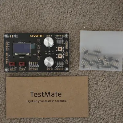 Testmate Handy Modular Testboard with LEDs, Switches, Potentiometers