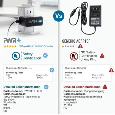 PWR+ Power Adapter for Brother P-Touch AD24 Label Makers photo 5