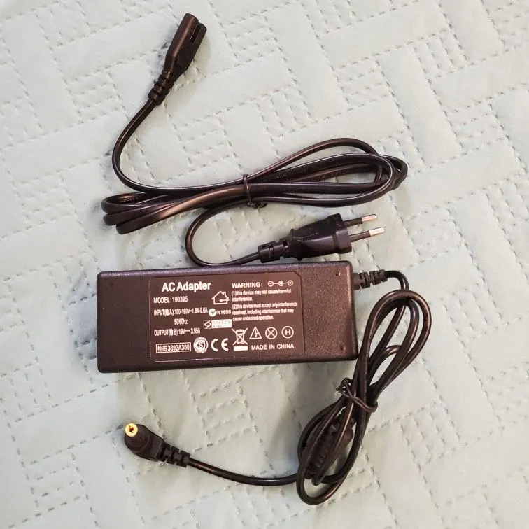 19V 3.95A AC Adapter, 5.5x2.5mm, for Acer, Compaq, Lenovo, HP, Toshiba, Asus