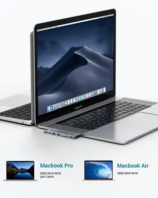 RayCue ExpandPro Duo Lite 7-in-2 USB-C Hub for MacBook photo 7