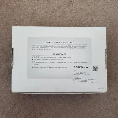 EASYGUARD EBS001 Blind Spot Detection and Lane Change Assist System photo 2