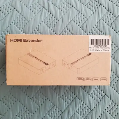 HDMI Extender over CAT5/CAT6 up to 164 ft with IR Control, 1080P