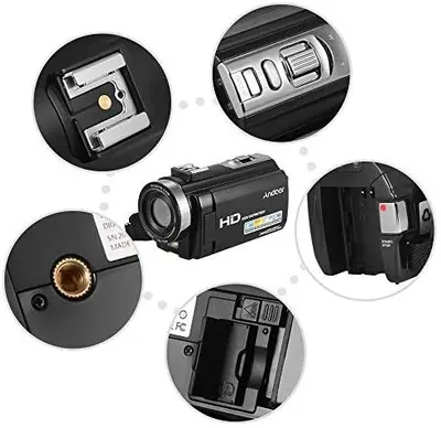 HDV-201LM 1080P Digital Video Camcorder (For Parts, No Battery) photo 10