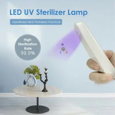 DC5V Handheld 3-LED UV Sterilizer Lamp, 254nm photo 4