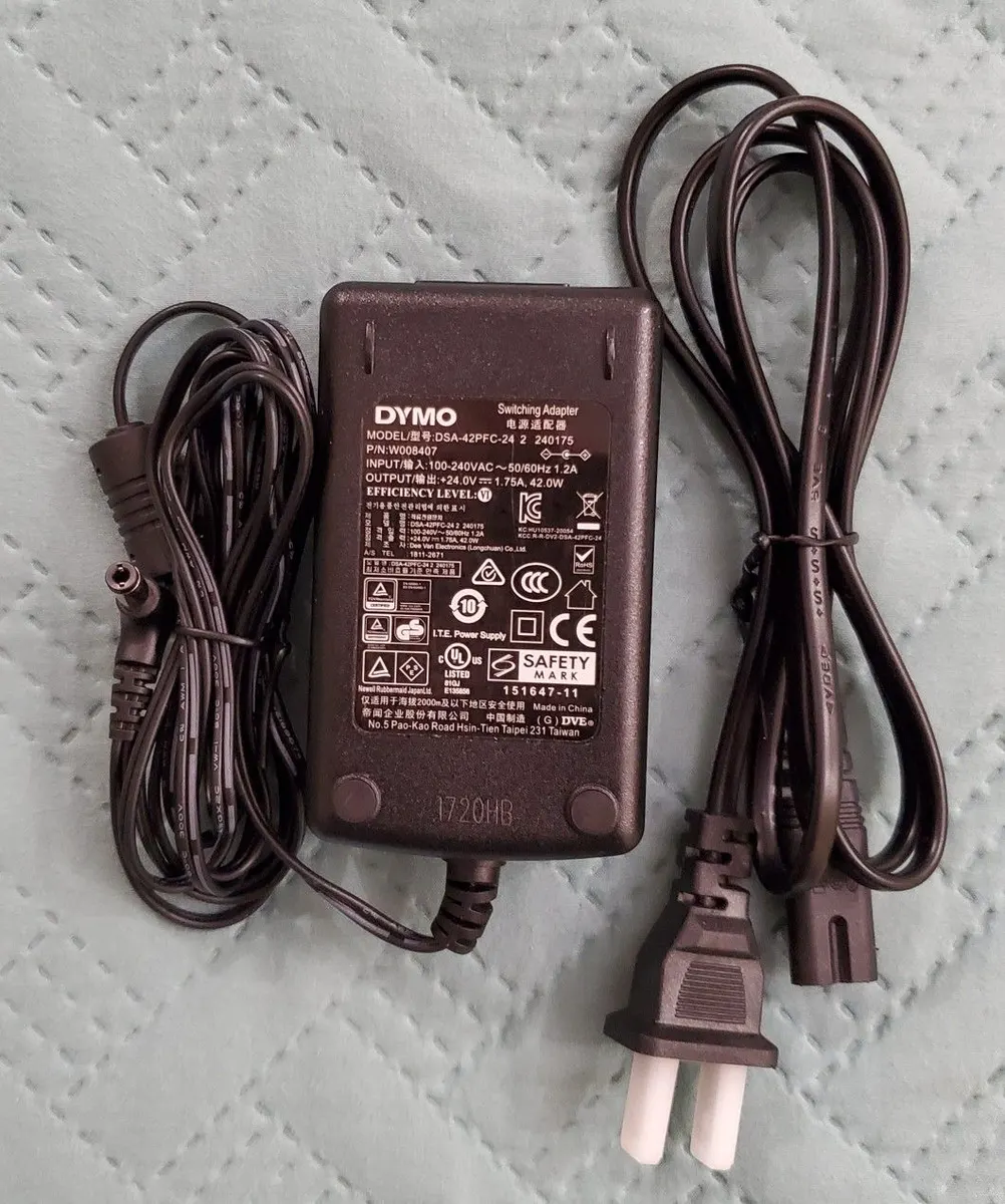 Genuine Dymo DSA-42DM-24 24V 1.75A AC Adapter