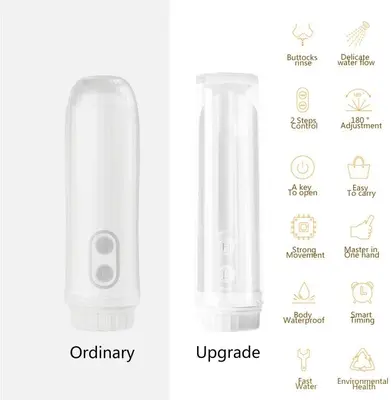 Portable Travel Bidet, IPX6 Waterproof Electric Sprayer photo 2