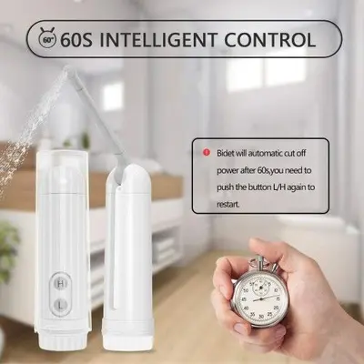 Portable Travel Bidet, IPX6 Waterproof Electric Sprayer photo 7