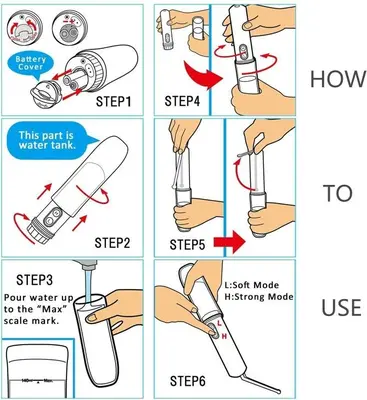 Portable Travel Bidet, IPX6 Waterproof Electric Sprayer photo 9